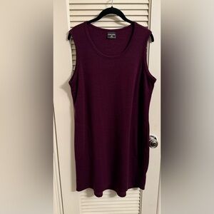 32 Degrees Women's Dress in Burgundy size L